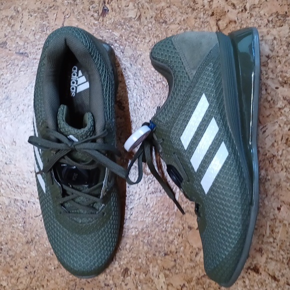 Adidas Leistung 16 II Boa Green Weightlifting Shoes Size 9 - Picture 4 of 7